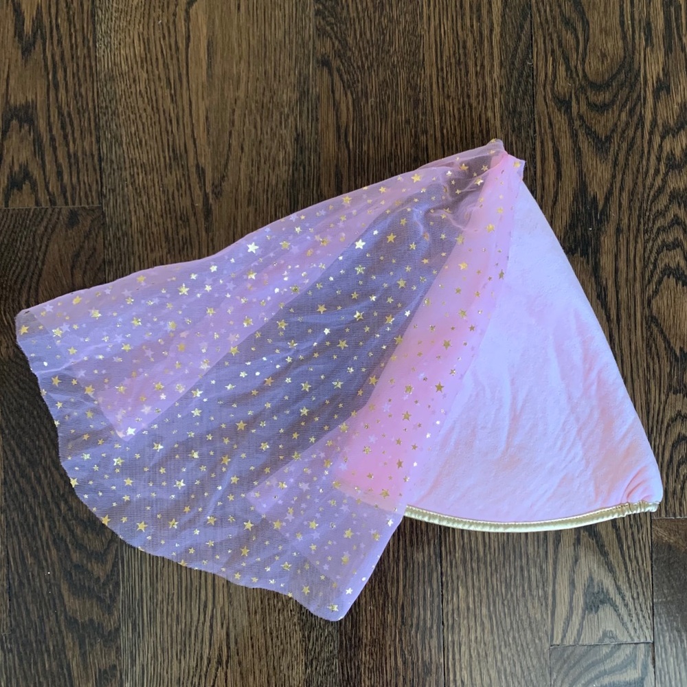 Hanna Andersson pink princess dress-up hat costume
